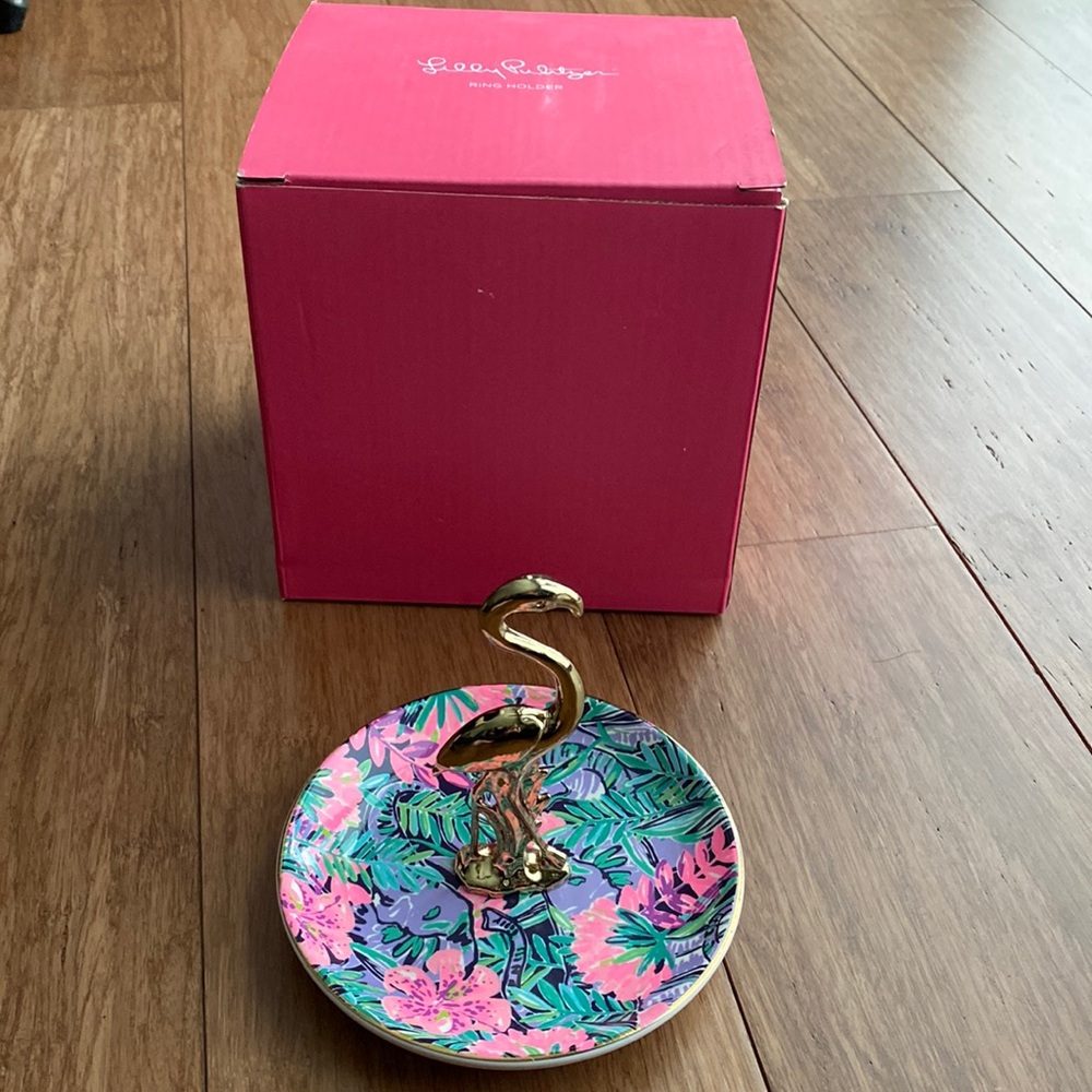 Lilly Pulitzer Ring Holder Slathouse Soirée New in Box